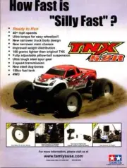 Rc Gp Rtr Tnx 5.2R Tgm04 4X4 Custom Monster Truck BODY ONLY