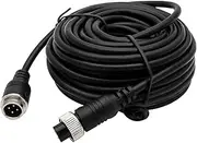 Baceyong 4-pin rear view camera extension cable, suitable for all rear view systems and cameras 5m/10m/15m/20m