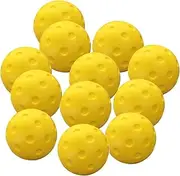 Indoor Cucumber Balls Set, 12 x Quiet Cucumber Balls, Outdoor High Visibility Stylish Sports Accessories for All Skills