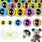 30Pcs 20-30Mm Plastic Safety Eyes for Amigurumi Cat Eyes for Craft Safety Eyes f