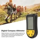 Digital Lcd Altimeter Barometer Compass Weather Forecast Thermometer Clock 8 BUU