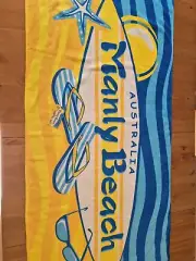 (Setof2PCS)Souvenir75cm X 150cm 'Australia ManlyBeach '100% Cotton BeachTowels