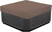 TMXKOOK Hot Tub Cover Square 210D Lazy SPA Waterproof Outdoor Garden Swimming Pool Cover
