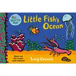 【WALKER BOOKS】英國版 硬頁 大片翻翻書 LITTLE FISH'S OCEAN