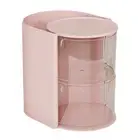 Water-resistant Makeup Case Powder Puff Container Multi-layer for Powder
