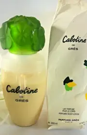 '90's Cabotine De Gres Perfumed Body LOTION 6.76 FL OZ./200ML Scrunch BOX