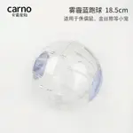 全新CARNO卡諾倉鼠黃金鼠水晶跑球18CM