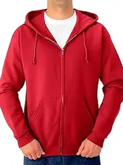 [Jerzees] Men's Adult Full Zip Hooded