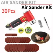 2/3 In Dual Action Random Orbital Air Sander Car Polishing Machine&Sanding Disc