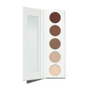 Power Palette Eyeshadow: 5 Long-Wear Matte & Shimmer Shades, Vegan, Taupe