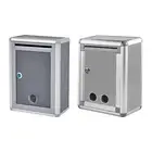 Locking Wall Mounted Mailbox Rustproof Outside Waterproof Key Lock Mailbox