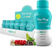 The Plug Recovery Drink, 24-Pack - All-Natural Plant-Based Electrolyte & Liquid Hydration Pack - Supports Liver Detox, Immunity, Anti-Dehydration & Increased Energy - No Added Sugar & No Caffeine