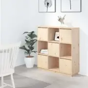 vidaXL Highboard 110.5x35x117 cm Solid Wood Pine