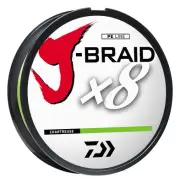 Daiwa JBGD8U8-150CH J-Braid Grand X8, Filler Spool, Chartreuse, Mono