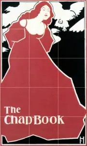 Art Nouveau Tumbled Marble Mural Red Lady Backsplash Bath Tile #598