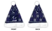 Melbourne Storm NRL Xmas Christmas Santa Hat Ugly Sweater Design