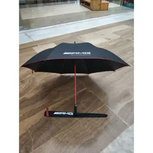奔馳AMG奧迪瑪莎拉蒂凱迪拉克3M反光全自動2730寸黑膠紅長桿雨傘