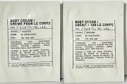 Le Labo Body Cream Hinoki Avocado 2 Packets 3ml 0.10oz Each Sample SZ NEW!