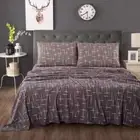 Ramesses Ultra Soft Polar Fleece Microfiber Sheet Set -Printed