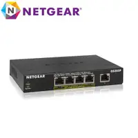 在飛比找蝦皮商城優惠-Netgear GS305P 5埠 - 4埠PoE 10/1