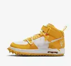 Nike x Off-White Air Force 1 Mid SP Leather Varsity Maize DR0500-101