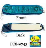 PRO-TROLL ProChip 8" #743 Blue Bubble Flasher - New