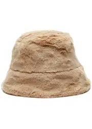 Eugenia Kim Yuki Faux fur Bucket hat - Camel ONE SIZE