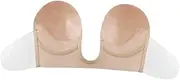 [HAPINARY] Seamless Bra Womens Bralette Nipple Petals Bra Backless Strapless Stick on Bra Cup Strapless Bra Adhesive Reusable Pasties Silicone Covers Adhesive Breast Covers No Cover Underwear