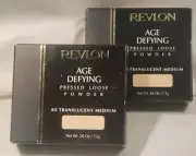 Revlon Age Defining Pressed Loose Powder Translucent Medium 02 X 2