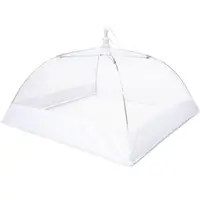 在飛比找momo購物網優惠-【FOXRUN】方形摺疊桌罩 45.7cm(菜傘 防蠅罩 防