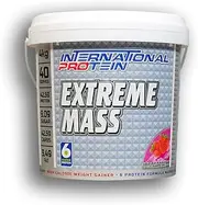 International Protein Extreme Mass Strawberry Flavour Weight Gainer Protein Powder 4 kg