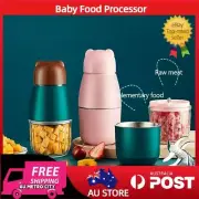 Baby Food Processor Mixer Mini Blender Juicer Porridge Puree Maker Grinder 300ML