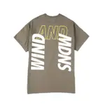 《 小黑痣 現貨 》MADNESS T-SHIRT WIND AND MDNS LOGO 短袖 卡其 M