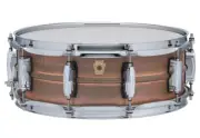 Ludwig LC661 Copper Phonic Raw Patina 5x14" Imperial Lugs Snare Drum Auth Dealer