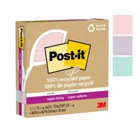 在飛比找樂天市場購物網優惠-3M Post-it 利貼 狠黏 環保橫格便條紙 101x1