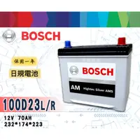 在飛比找蝦皮購物優惠-【茂勝電池】BOSCH 100D23L 100D23R 博世