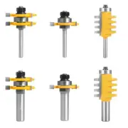 for T Shape Router Bit Set 1/4 Shank Milling Cutter Alloy Industry T