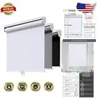 Ultra-Soft 100% Polyester Blackout Blinds - Cordless & Energy-Saving Design