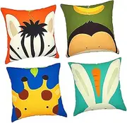 Zerodeko 1pc Cute Cartoon Pillowcase Pillowslip Home Decor Nice Home Décor Cushion Cover Couch Decor Linen Pillow Case Decor for Home Sofa Pillow Covers Pillow Case for