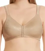 Playtex Front Closing Wirefree Posture Bra | Nude | Size 14 - 24 | Y1277H