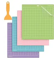 Wezalget Sewing Cutting Mat,4X Non-Slip Craft Cutting Board - 30.5x30.5cm/12.01x12.01 Inch Adhesive Protection Pad, Handcrafting Supplies & Quilting Tools for Patchwork, Handicrafts