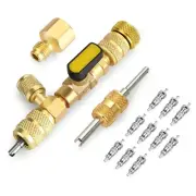 1/4"&5/16" Dual-size Port Valve Core Remover&Installer Air Condition Repair Tool
