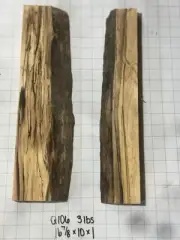 Q106Spalted Black Line Maple Burl Live Edge 17x10x1 DIY Epoxy River Table 8%mc