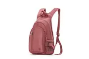 Tosca Anti-Theft RFID Blocking Security Travel Shoulder Backpack Bag - Coral