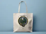 MacInnes Clan Crest Ghift Dhe Agus An Righ Tote Bags