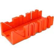 Wood Cutting 3 Angle Designs 12 in X 5 in X 3.3 in Coving Mitre Box Woodworking