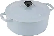 Chasseur Macaron Collection Casserole, 24 cm Size, Duck Egg Blue
