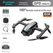 2024 New S188 Drone RC 8K HD WIFI Obstacle Avoidance Aerial Photography Silver
