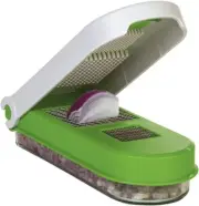 Prepworks GFNC-3 NUT Chopper Onion + Garlic Chopper Kitchen Tools Clear/Green