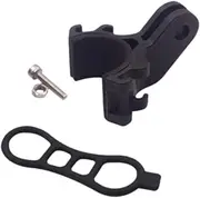 Universal Bicycle Number Plate Holder with Flashlight Clamp for Rear Display